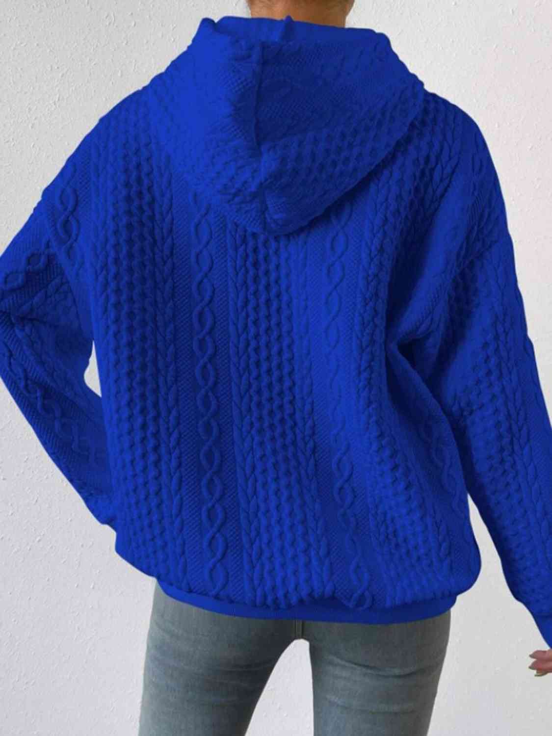 Davina Drawstring Long Sleeve Hoodie
