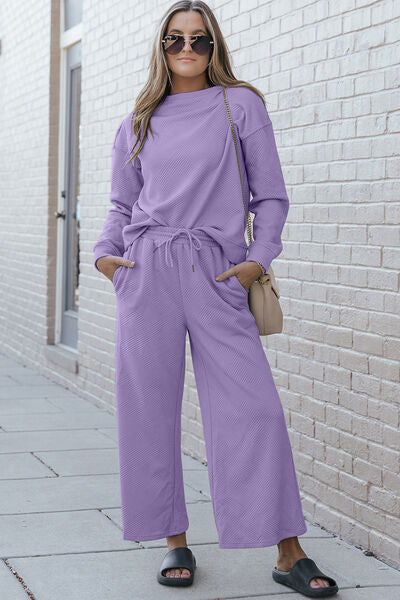Chloe Long Sleeve Top and Pants Set