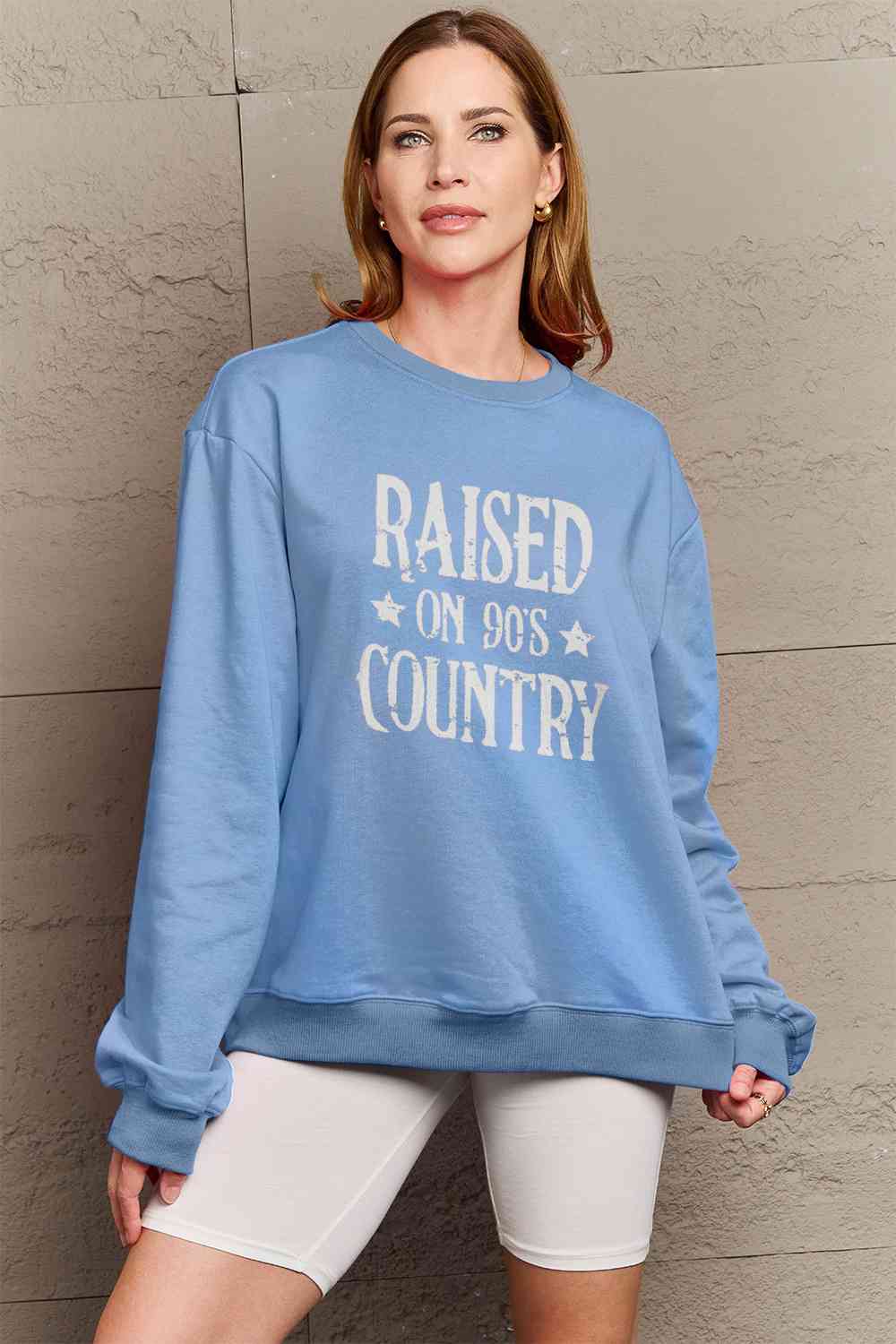 Raised on 90's Country Graphic Sweatshirt