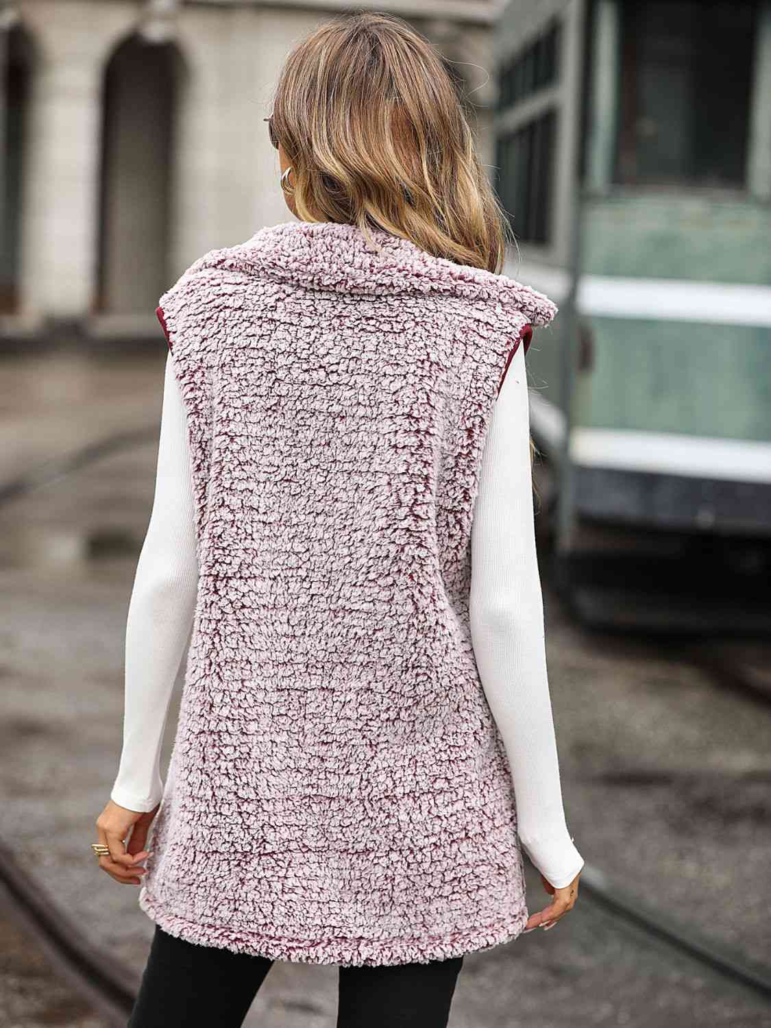 Thalia Collared Neck Vest