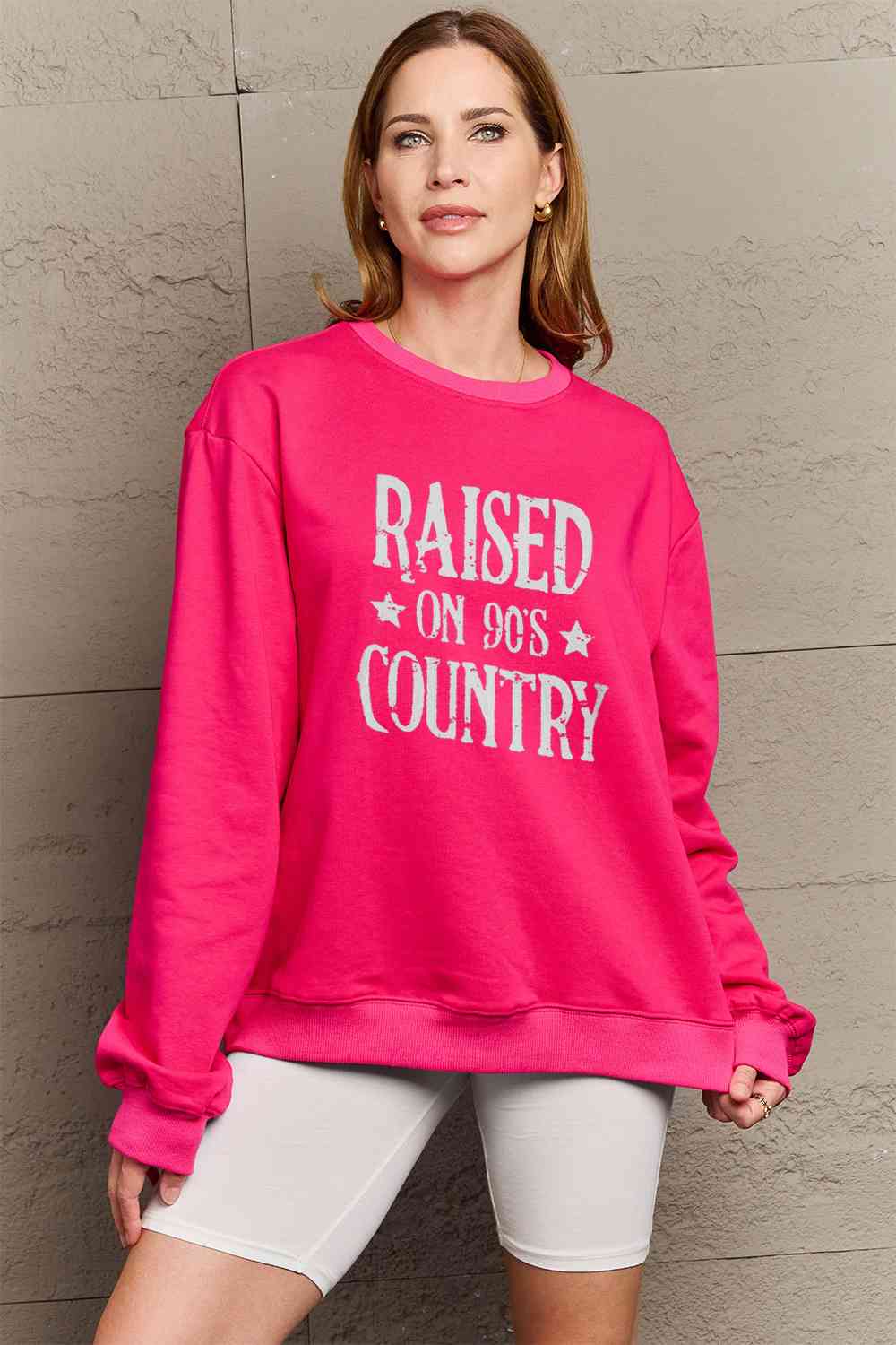 Raised on 90's Country Graphic Sweatshirt