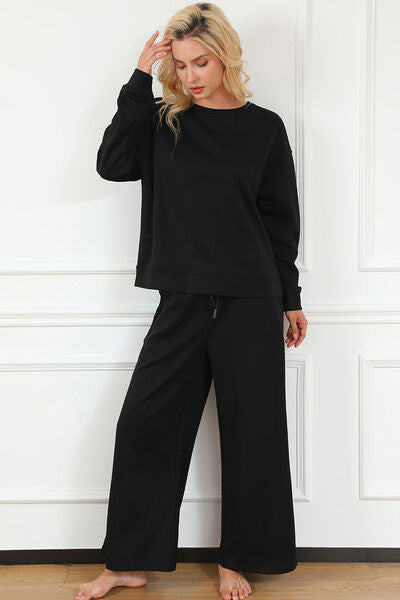 Chloe Long Sleeve Top and Pants Set