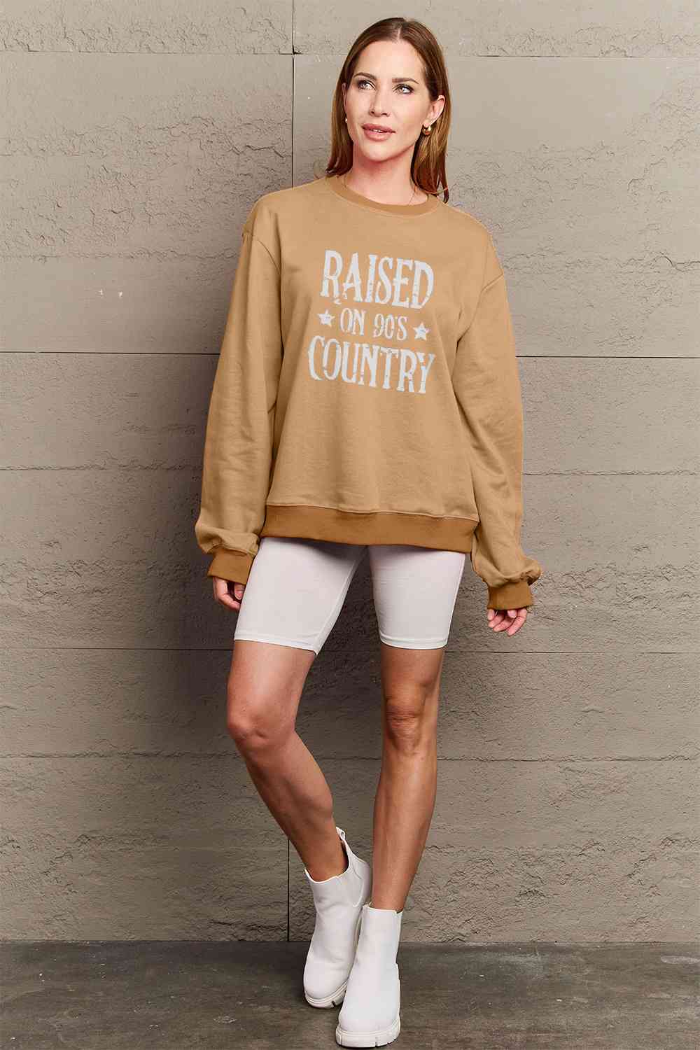 Raised on 90's Country Graphic Sweatshirt