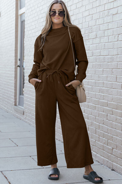 Chloe Long Sleeve Top and Pants Set