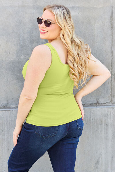 Tala Square Neck Wide Strap Tank