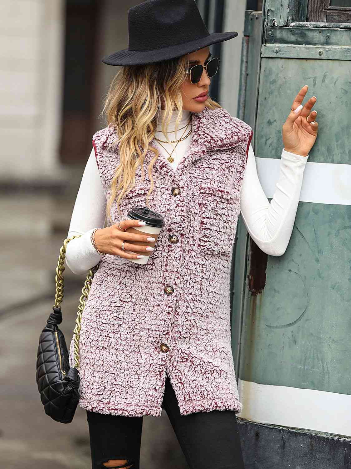Thalia Collared Neck Vest