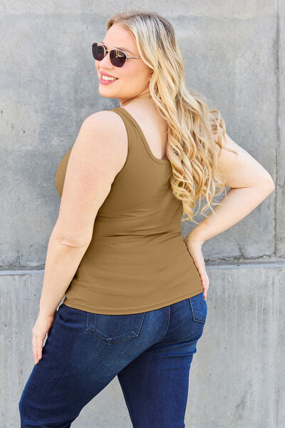 Tala Square Neck Wide Strap Tank