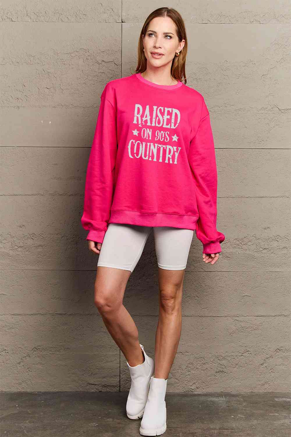 Raised on 90's Country Graphic Sweatshirt