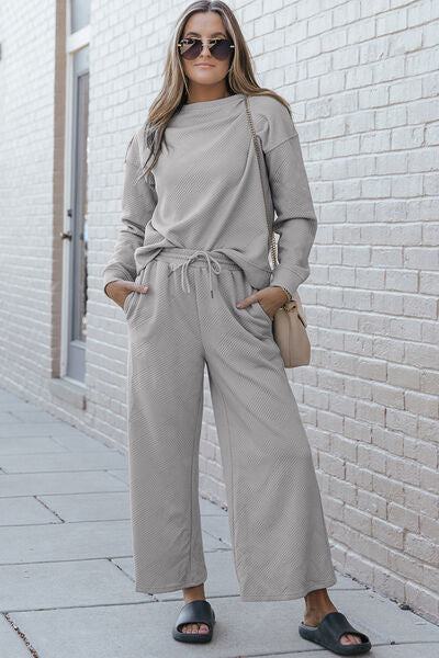 Chloe Long Sleeve Top and Pants Set