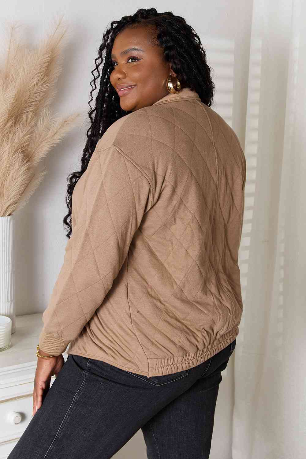 Isla Zip-Up Jacket with Pockets