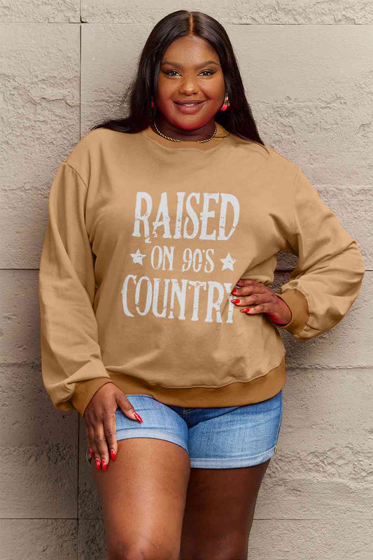 Raised on 90's Country Graphic Sweatshirt